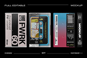 Cassette Mockup Volume 2, a Product Mockup by FLYERWRK (Thumbnail 2 of 9)