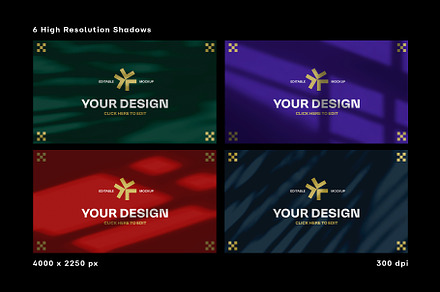 6 Overlay Shadows Blend Set Editor