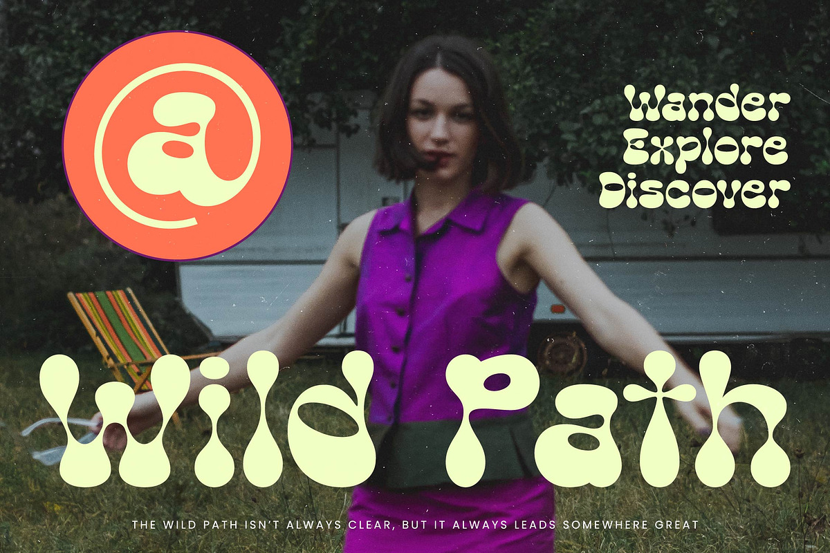 Funky Motion - Groovy Display Font, a Serif Font by timelesstype.co (Photo 3 of 20)