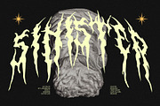 CS Damage – Black Metal Font, a Blackletter Font by Craft Supply Co. (Thumbnail 3 of 8)