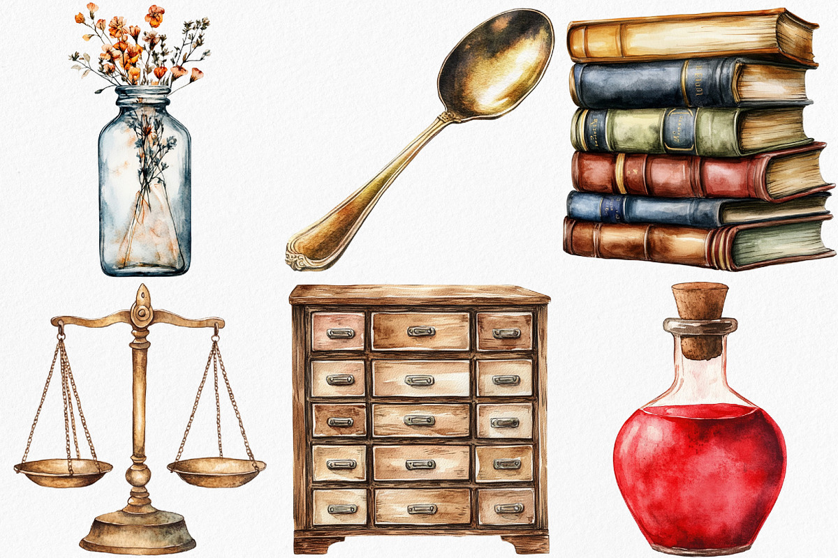 Halloween Wine Tasting Clipart, an Illustration by Canvas Craft (Photo 5 of 9)