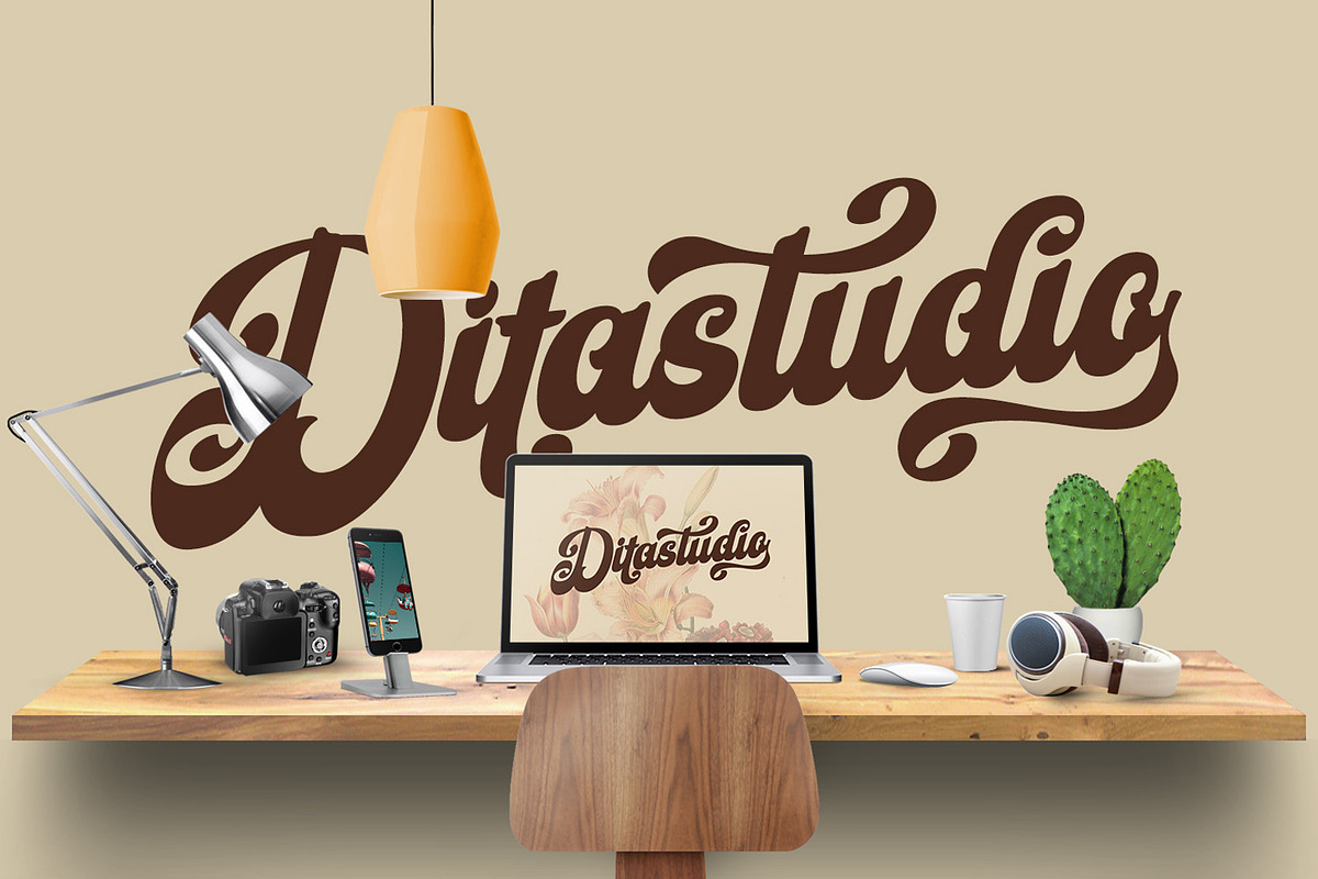 Rubrical, a Script Font by Ditatype (Photo 5 of 11)