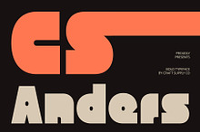 CS Anders – Bold Font