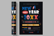 New Year Celebration Flyer, a Flyer Template by ContestDesign (Thumbnail 1 of 3)