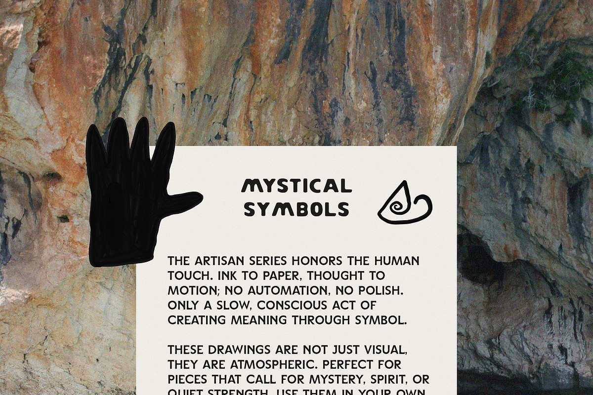 Mystical Symbols — Hand-Drawn Icons, a Decorative Illustration by Lana Elanor (Photo 8 of 9)