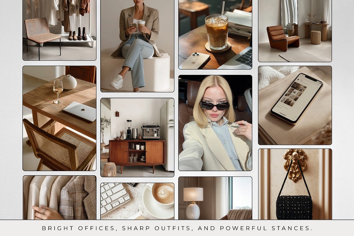 Girl Boss Stock Photo Bundle, a Photo by ZenSocialDesigns (Photo 4 of 9)