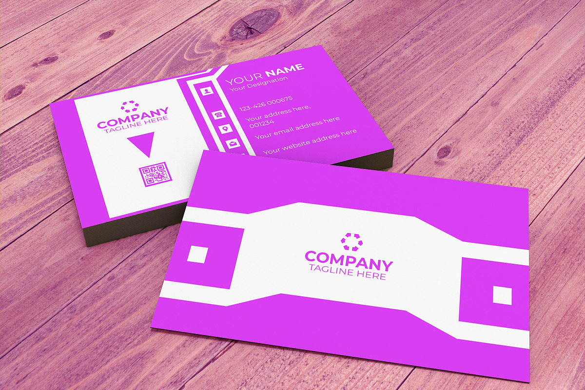 02 business card design templates, a Business Card Template by Lakhan1998 (Photo 3 of 3)