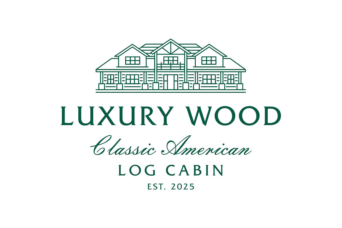 Luxury American Log Homes Logo