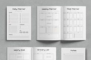 Printable Planner Bundle, a Stationery Template by MightyDesign (Thumbnail 2 of 6)