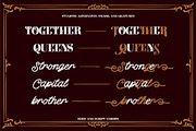 Carlingthon, a Script Font by Vintage Division (Thumbnail 7 of 16)