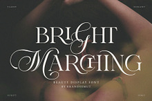 Bright Marching Beauty Display Font