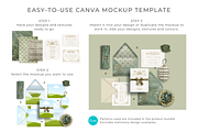 Christmas Stationery Canva Mockups, an Advertising Mockup by Mockup Scene (Thumbnail 3 of 11)