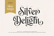 Silver Delight Modern Serif, a Serif Font by Letterhend Studio (Thumbnail 4 of 10)