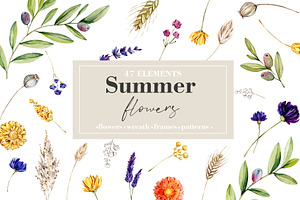 Summer Flowers Collection