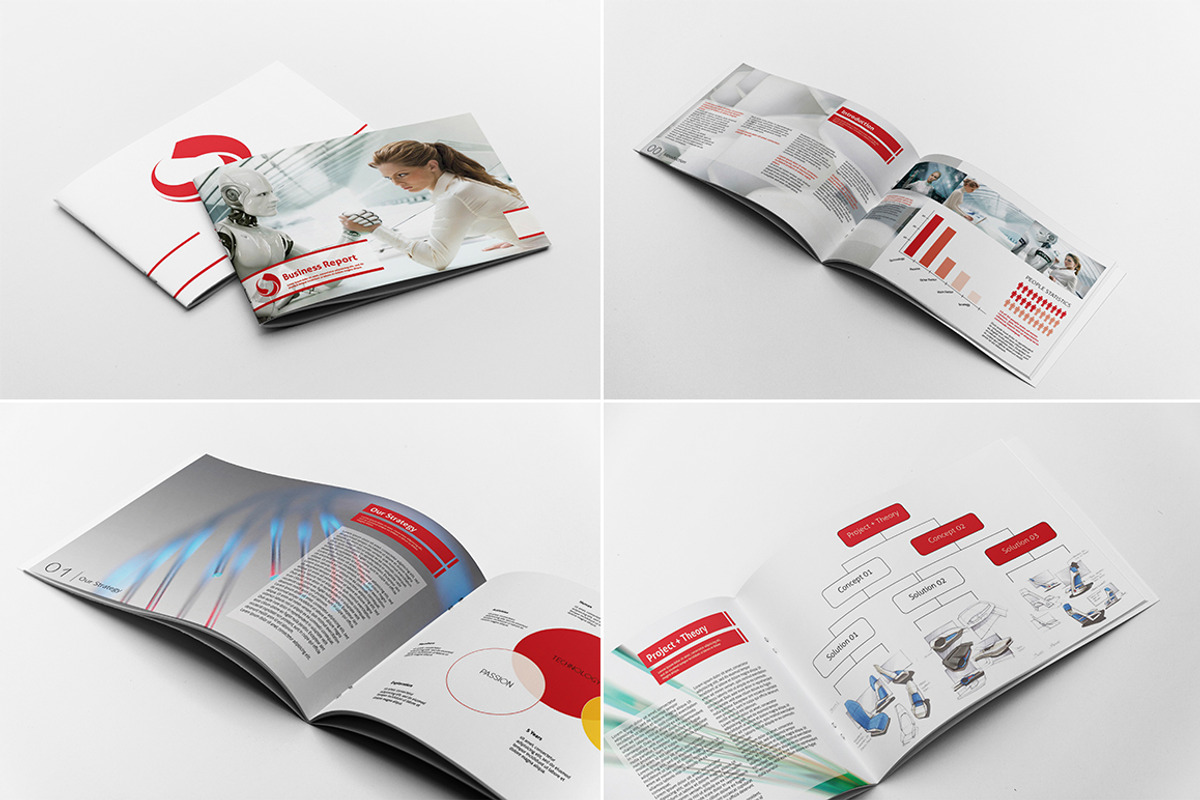 Business Report Template, a Brochure Template by Andre28 (Photo 4 of 5)