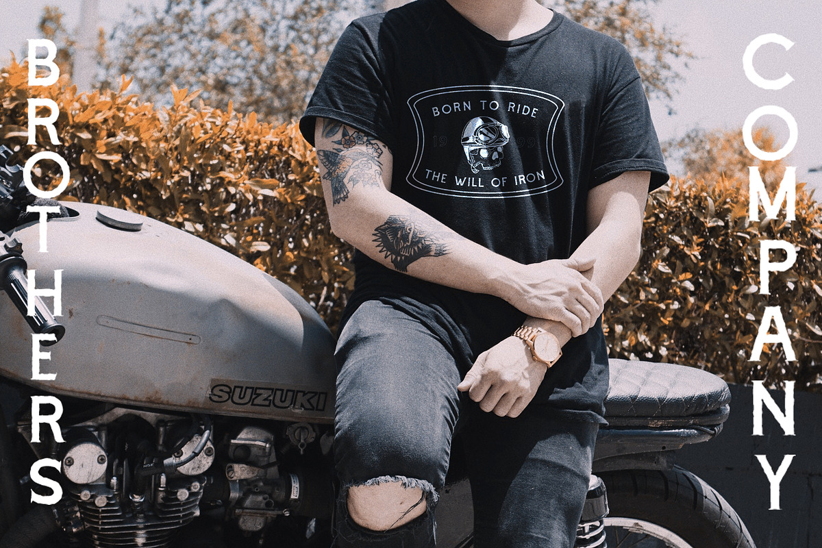 Cascade Motorcycle font, a Serif Font by Angin Studio (Photo 2 of 12)