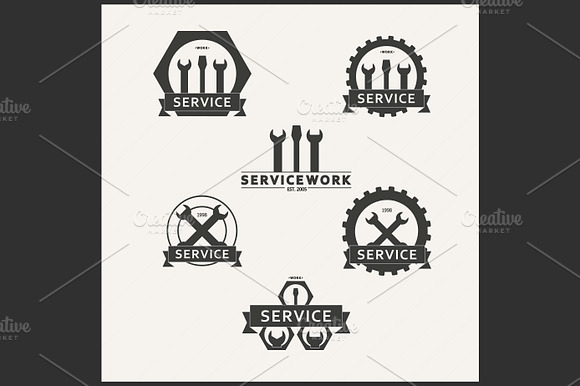 Set Vector Vintage Posters Vol.2