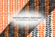 Abstract digital paper, autumn set, a Pattern Graphic by Artmanata (Thumbnail 5 of 13)