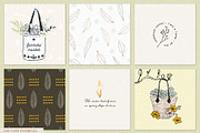 Bohemian Spring Illustrations, a Texture Illustration by amber&ink (Thumbnail 6 of 6)