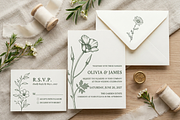 Botanical Line Art Illustrations, a Decorative Illustration by youtoview (Thumbnail 11 of 15)