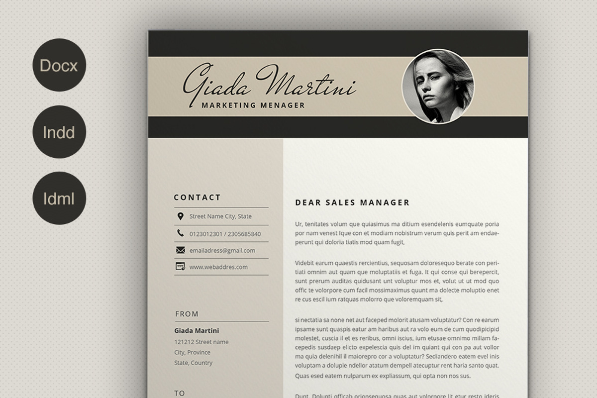 Resume Giada, a Resume Template by Estartshop (Photo 4 of 5)