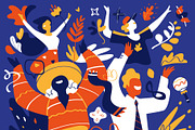 Fiesta Forever, a Person Illustration by Hurcastock! (Thumbnail 2 of 14)