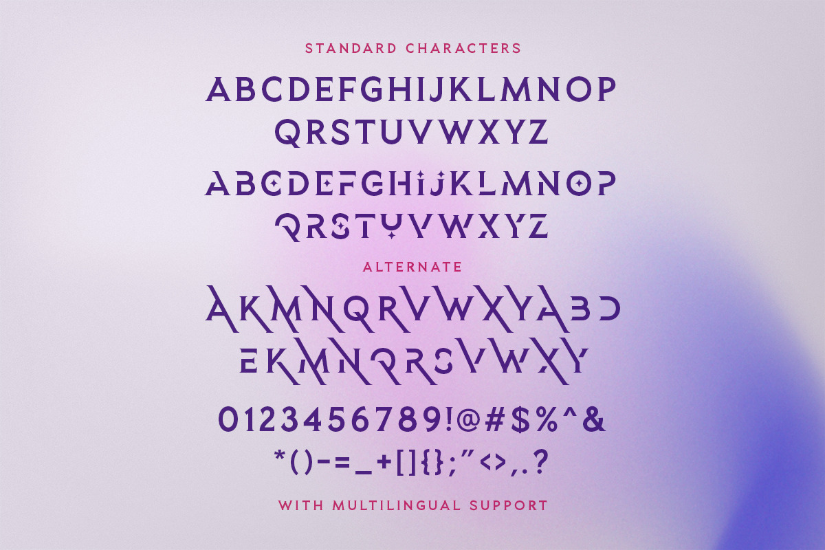 Maginors - Serif Logo Font, a Font by Sarid Ezra (Photo 9 of 9)