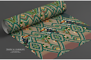 Artisanal Tropical 2026 Fabric, a Wallpaper Graphic by Luiz da Rolt Grathwohl (Thumbnail 16 of 16)