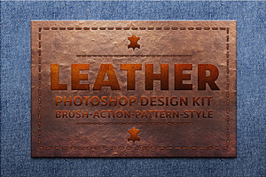 Photoshop Leather Kit