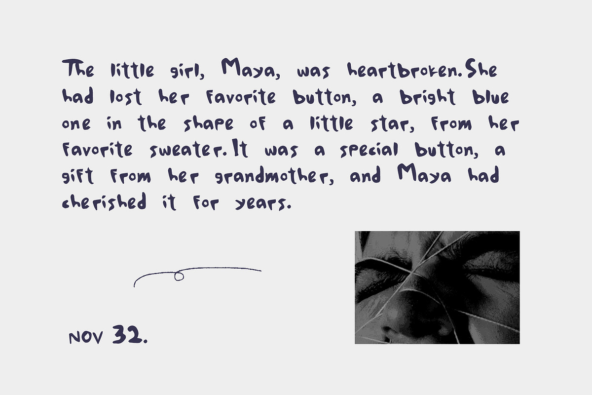 Nodhern Handwritten Font, a Handwritten Font by Maulana Creative (Photo 4 of 7)