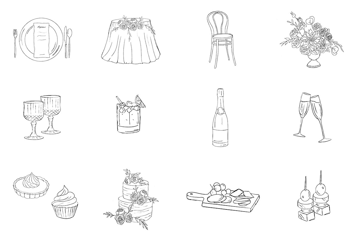 Fall Wedding Doodles, an Illustration by Britt Christensen Designs (Photo 5 of 6)