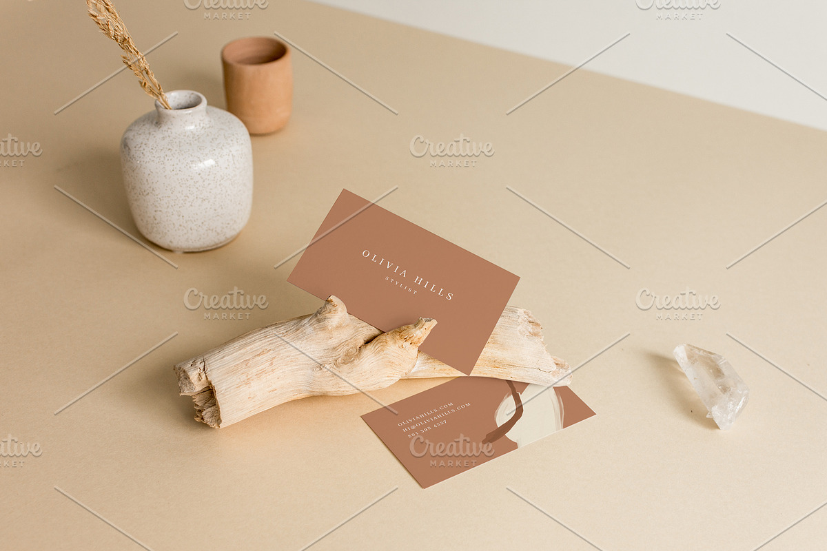Rye - Business Card Mockup Bundle, a Product Mockup by Salt Color Studio (Photo 6 of 11)