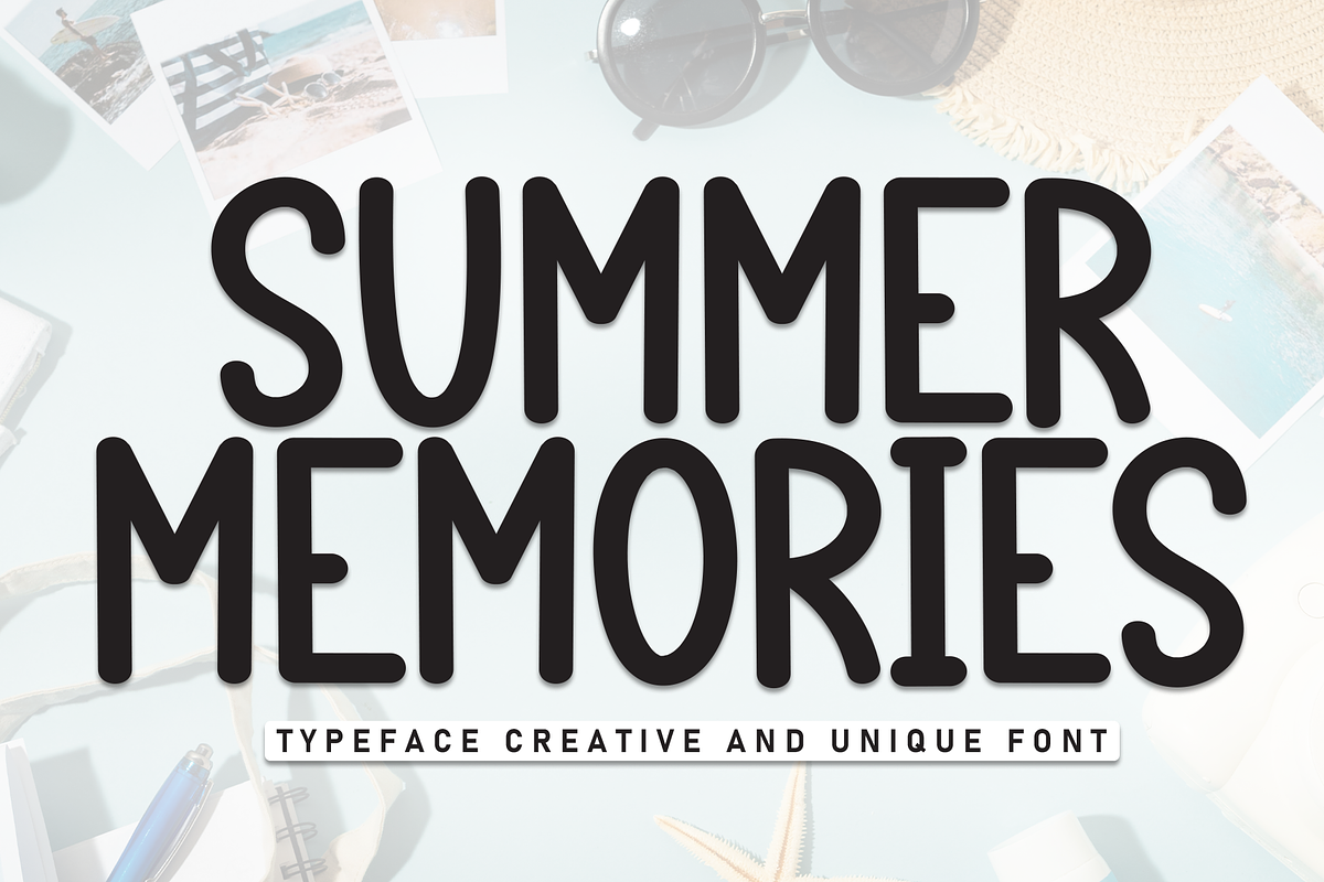 Summer Memories | Script Font, a Script Font by Scratchones (Photo 1 of 8)