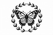 Nature Butterfly Vector Bundle, an Illustration by yasushie (Thumbnail 6 of 9)