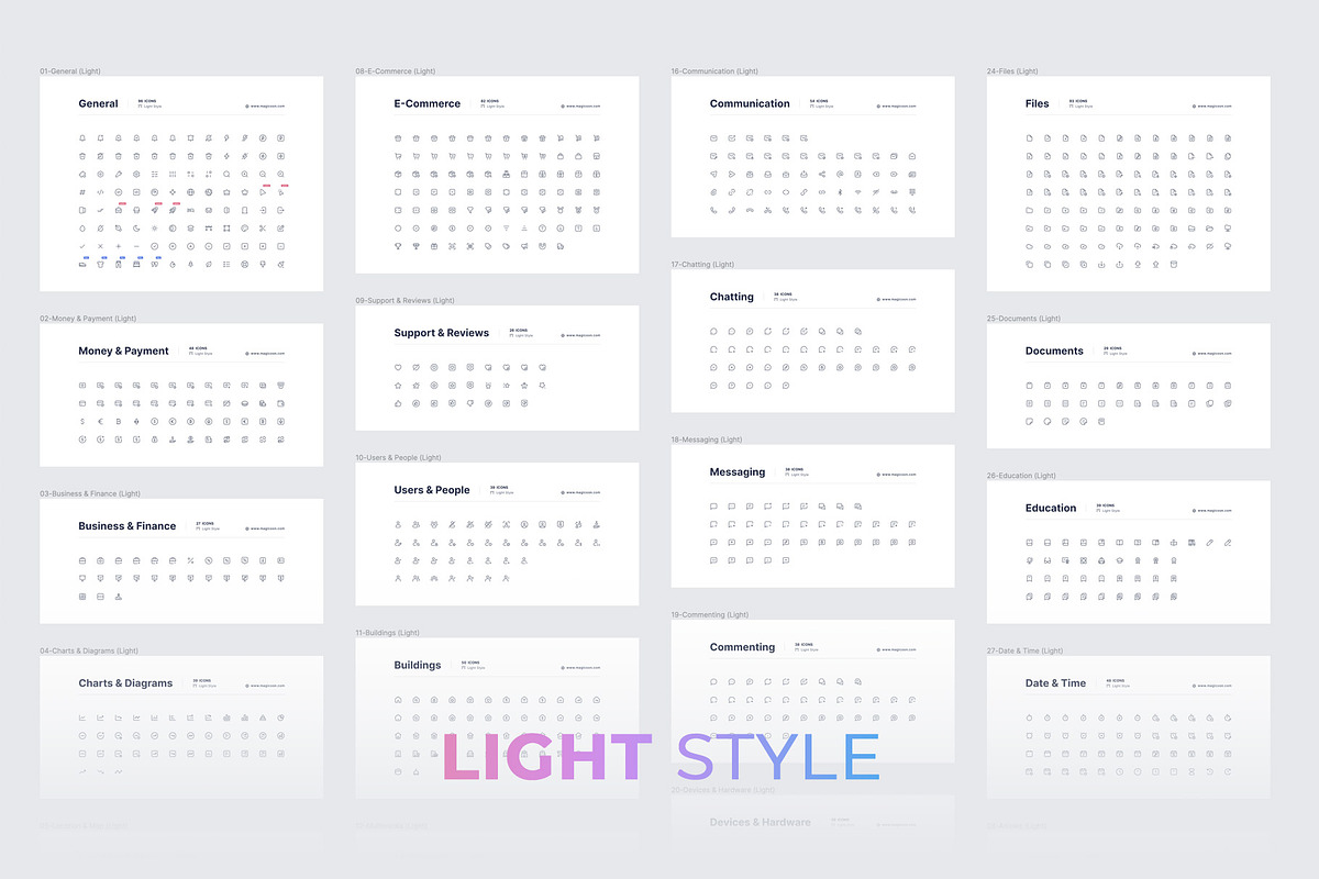 magicoon - 5,400+ UI icons library, an Outline Icon by magicoon (Photo 8 of 12)