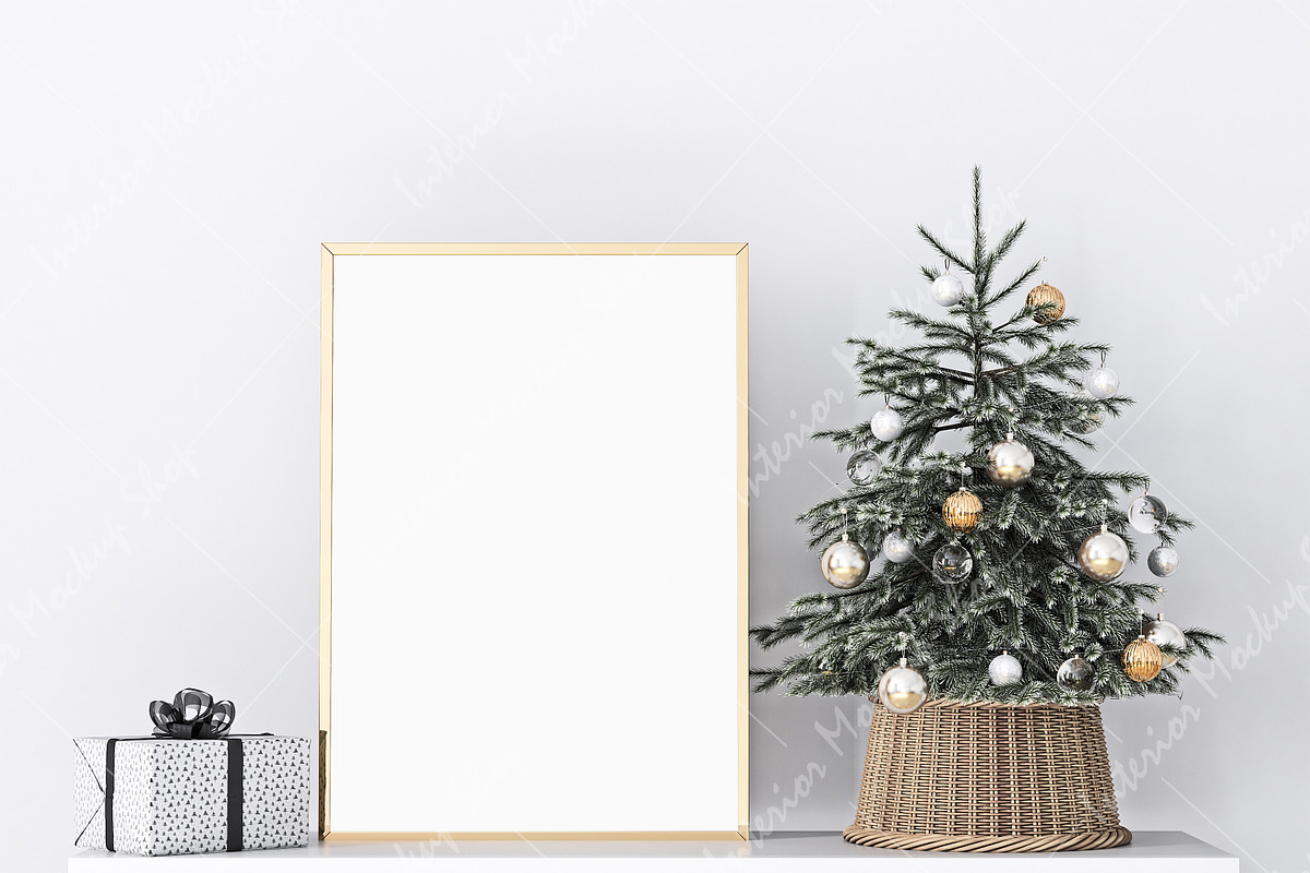 Christmas Frame Mockup- 1320, a Print Template by Mockup Shop (Photo 2 of 2)