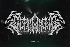 Drumonz Metal Font