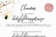 My Beloved ~ Script & Serif Font, a Script Font by Chantal Nijhof (Thumbnail 15 of 16)