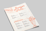 Retro Diner Menu Template I Canva, a Flyer Template by The Social Stuff (Thumbnail 6 of 10)
