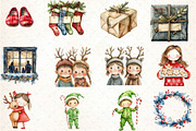 Christmas Family Bundle, an Illustration by DreamCafeArt (Thumbnail 4 of 7)