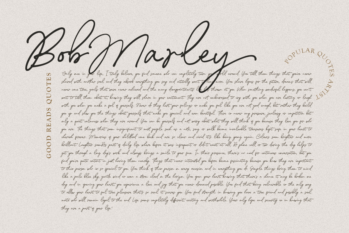 Mellodate - Signature Script, a Script Font by Letterhend Studio (Photo 8 of 9)