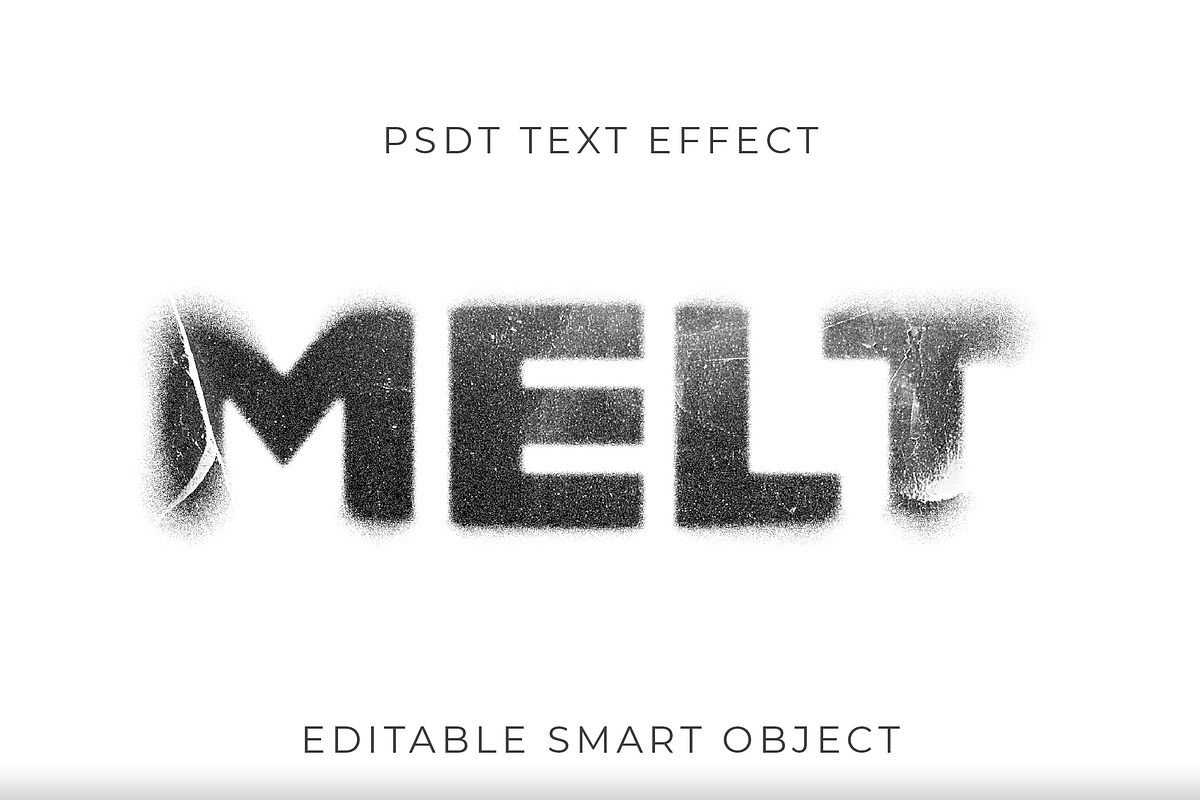 Abstract Blurry Bold Text Effect, a Templates & Theme by studiogstock