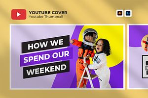 Attractive - Youtube Thumbnail Cover, a Social Media Template by hekenostudio