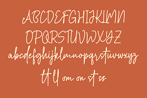 Herdiny - Script Font