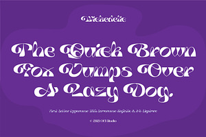 Wickedelic Font