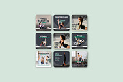 Yoga // Wellness Social Media Kit, a Design Template by SecondBrain Store (Thumbnail 8 of 9)