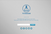 Titanium - Coming Soon Page (HTML5), a Landing Page Template by IQSIR (Thumbnail 3 of 5)