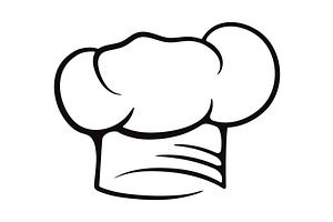 Chef Hat. AI, EPS, SVG, PSD, PNG