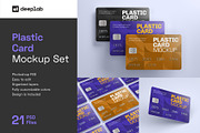 Plastic Card Mockup | Credit Card, a Print Template by Deeplab (Thumbnail 1 of 26)