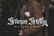 Qualzharo, a Blackletter Font by Danafont.co (Thumbnail 10 of 10)